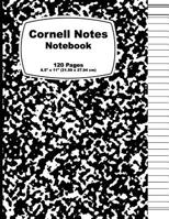 Cornell Notes Notebook: Marble Notebook (2), Note Taking Composition Notebook For Writing ,8.5" x 11", 120 Page ,Durable Matte Cover- [School Notebooks] 1725163993 Book Cover