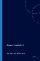 Corpus Linguistics Ii.(Costerus NS 57) (Costerus New Series) 9062035191 Book Cover