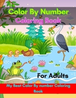 Color By Number Coloring Book For Adults: Color By Number Coloring Book For Kids B093RZGFFY Book Cover