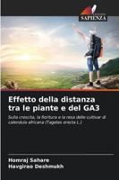 Effetto della distanza tra le piante e del GA3 (Italian Edition) 6209368646 Book Cover