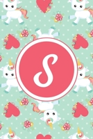 S: Monogrammed 2020 Weekly Planner For Women And Teen Girls - Cute Unicorn Hearts, January 2020 - December 2020 (6"x9") 1702053911 Book Cover
