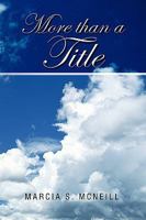 More Than A Title 1441561714 Book Cover