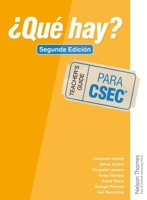 ?que Hay? Teacher's Guide Csec Second Edition 1408523728 Book Cover