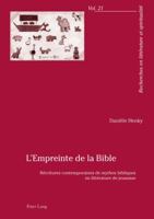 L'Empreinte de la Bible 3034313500 Book Cover