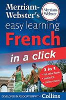 Merriam-Webster's Easy Learning French in a Click [With CD (Audio)] 0877795592 Book Cover