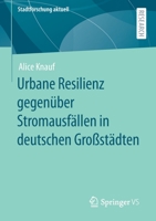 Urbane Resilienz Gegen?ber Stromausf?llen in Deutschen Gro?st?dten 365831253X Book Cover