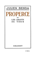 Properce Ou Les Amants de Tibur 2246722314 Book Cover