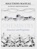 Solutions Manual for for Chemistry: Structure and Properties 0321965299 Book Cover
