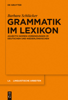 Grammatik im Lexikon 3110340682 Book Cover