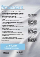 Victimología 10: Ley Víctima - Panorama Internacional B0924HKQLK Book Cover