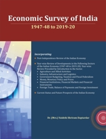 Economic Survey of India: 1947-48 to 2019-20 8177084909 Book Cover