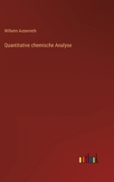 Quantitative Chemische Analyse 3846006920 Book Cover