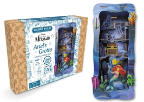 Disney The Little Mermaid: Ariel's Grotto: Buildable Worlds - A Book Lover's Book Nook 1836505507 Book Cover