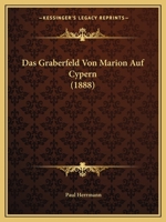 Das Gr�berfeld Von Marion Auf Cypern 3742834622 Book Cover