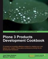 Plone 3 Products Development Cookbook 1847196721 Book Cover