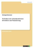 Techniken der schariakonformen Investition und Finanzierung 3668133328 Book Cover
