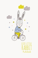 Notebook Journal: Cute Little Rabbit Gratitude Journal Notebook Diary Record for Children Boys Girls Teens With Daily Prompts to Writing and Practicing . 6x9 120 Pages (Planner Diary Notebook) 1676417923 Book Cover