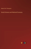 Social Science and National Economy 3385369614 Book Cover