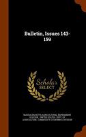Bulletin, Issues 143-159 1248233166 Book Cover