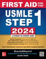 First Aid for the USMLE Step 1 2024, Thirty Fourth Edition 1266077200 Book Cover