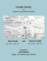 Toodle Family of Onslow County, North Carolina 1105535002 Book Cover
