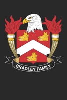 Bradley: Bradley Coat of Arms and Family Crest Notebook Journal (6 x 9 - 100 pages) 1710271175 Book Cover