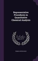 Representative Procedures in Quantitative Chemical Analysis 1358273979 Book Cover