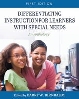 Differentiating Instruction for Learners with Special Needs: An Anthology 1793506442 Book Cover