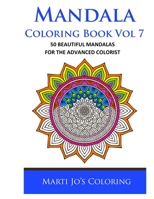 Mandala Coloring Book Vol 7 1500627011 Book Cover
