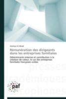 Ra(c)Muna(c)Ration Des Dirigeants Dans Les Entreprises Familiales 3841626807 Book Cover