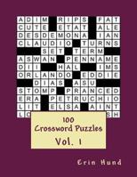100 Crossword Puzzles Vol. 1 1494909685 Book Cover