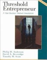 Threshold Entrepreneur: A New Business Venture Simulation: Solo Version Book and Disk 0130219215 Book Cover