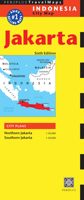 Jakarta Travel Map 1st Edition 0794607098 Book Cover