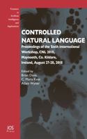 Controlled Natural Language 1614999031 Book Cover