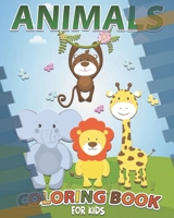 Animal Coloring Book: animals activities book B0915BLCH8 Book Cover