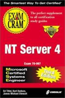 Mcse Nt Server 4 Exam Cram, Third Edition (Exam: 70 067) 1576106187 Book Cover