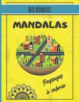 Arts décoratifs - Livre de coloriage pour adultes Mandalas: Magnifiques Mandalas pour les passionnés | Livre de Coloriage Adultes et enfants ... Pour Les Amateurs de dessins B08L47RZY2 Book Cover