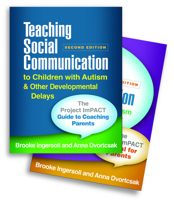 Teaching Social Communication to Children with Autism and Other Developmental Delays (2-book set): The Project ImPACT Guide to Coaching Parents and The Project ImPACT Manual for Parents 1462538142 Book Cover