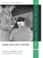 Share Jesus Like It Matters: Intentional Scriptural Evangelism 0988985446 Book Cover