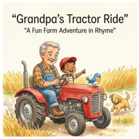 Grandpa's Tractor Ride: A Fun Farm Adventure in Rhyme | A Heartwarming Picture Book About Grandpa, Farm Life, Tractors, Family Love, Teamwork & ... Adventures: Rhyming Picture Books for Kids) B0HGF3WC6Q Book Cover
