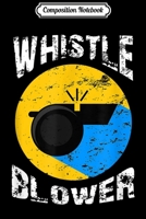 Composition Notebook: Whistle Blower Ukraine Corruption Impeach Trump Gift Costume Journal/Notebook Blank Lined Ruled 6x9 100 Pages 1706482329 Book Cover