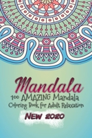 100 AMAZING Mandala Coloring Book for Adult Relaxation for Relaxation: Mandala drawing Book / Mandala Coloring Book Gift, 120 Pages, 6x9, Soft Cover, Matte Finish 1655343610 Book Cover