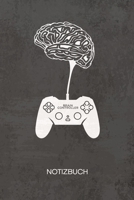 NOTIZBUCH A5 Dotted: Gamer Notizheft GEPUNKTET 120 Seiten - Gamer Gedanken Notizblock Joypad Skizzenbuch - Games Geschenk f�r Gamer Nerd Geek 1710354186 Book Cover
