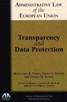Administrative Law of the EU: Transparency and Data Protection 160442138X Book Cover