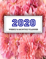 2020 Planner Weekly and Monthly: Jan 1, 2020 to Dec 31, 2020: Weekly & Monthly Planner ] Calendar Views Inspirational Quotes and Navy Floral Cover ... December 2020 1706213042 Book Cover