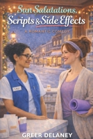 Sun Salutations, Scripts & Side Effects: A Romantic Comedy (A Town That Ships You) B0GHP1HJT5 Book Cover