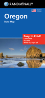 Rand McNally Easy to Fold: Oregon State Laminated Map 0528026208 Book Cover