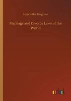 Marriage and Divorce Laws of the World 9356780048 Book Cover