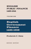 English Public Finance: English Government Finance 1138968838 Book Cover