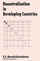 Decentralisation in Developing Countries 8170225213 Book Cover